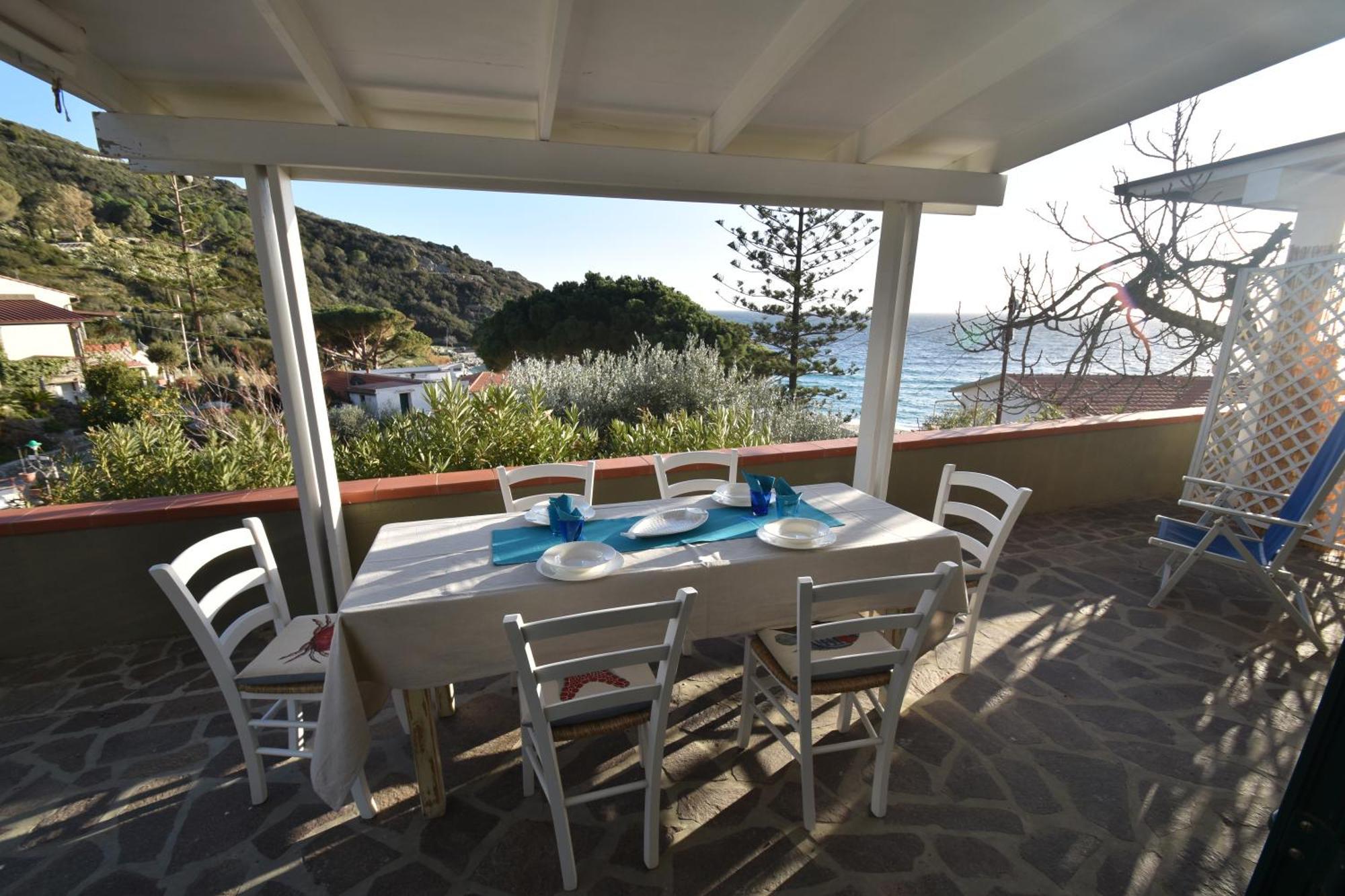 Appartamenti Cavoli - Vista Mare Con Terrazze, Clima E Posti Auto Spiaggia di Cavoli Exteriér fotografie